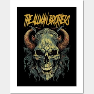 THE ALLMAN BROTHERS MERCH VTG Posters and Art